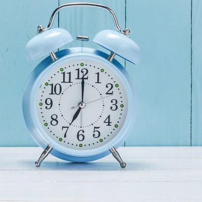 19時の時計